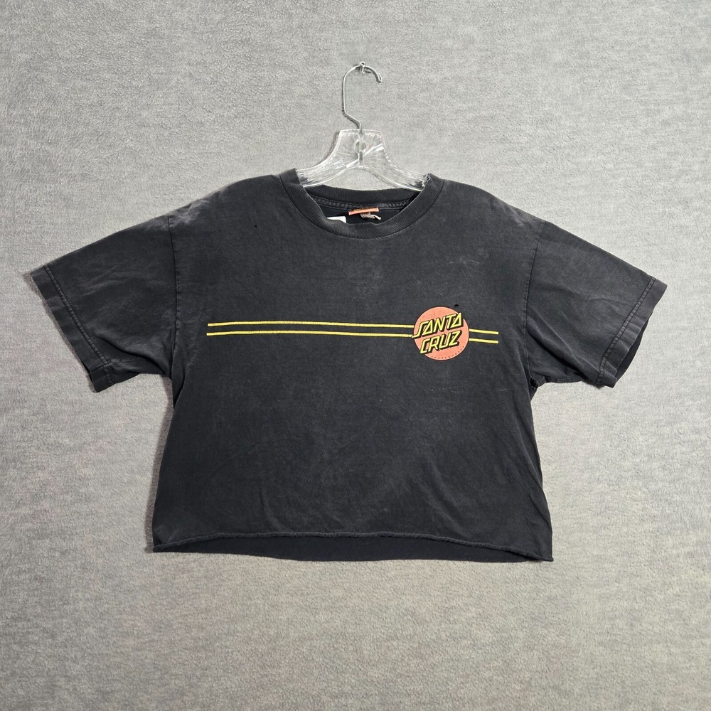 VINTAGE Marvel x Santa Cruz Women Top Medium Black Iron Man Screaming Hand READ